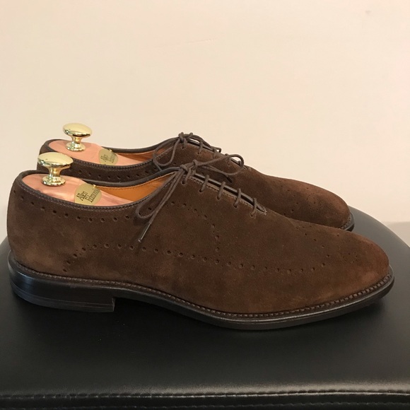 Allen Edmonds fairfax suede wholecut 8.5C NEW! - Picture 4 of 8